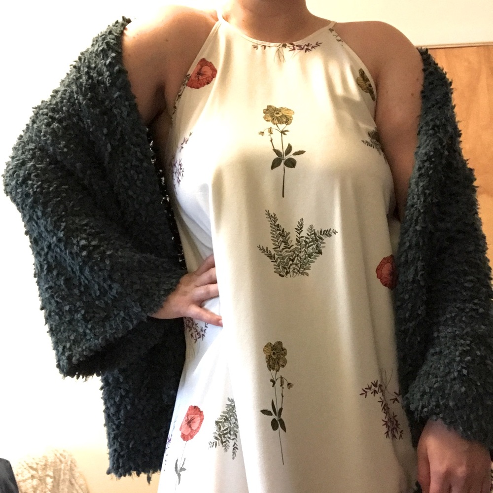 Shaggy cardigan